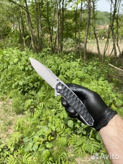 Нож камень Дамаск