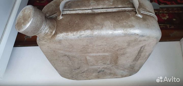 Канистра алюминиевая 10 литров СССР