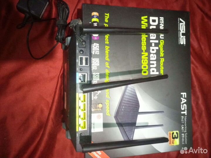 Wi-Fi роутер asus RT-N66U Маршрутизатор