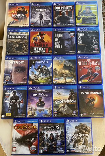 Игры для sony playstation 4