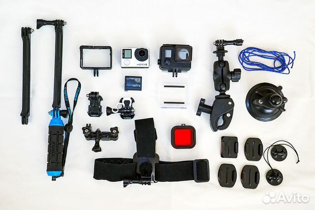 Аксессуары и крепёж для камер GoPro