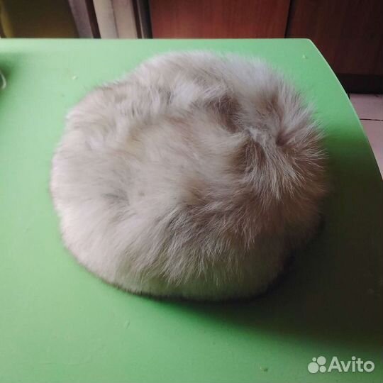 Шапка женская из песца