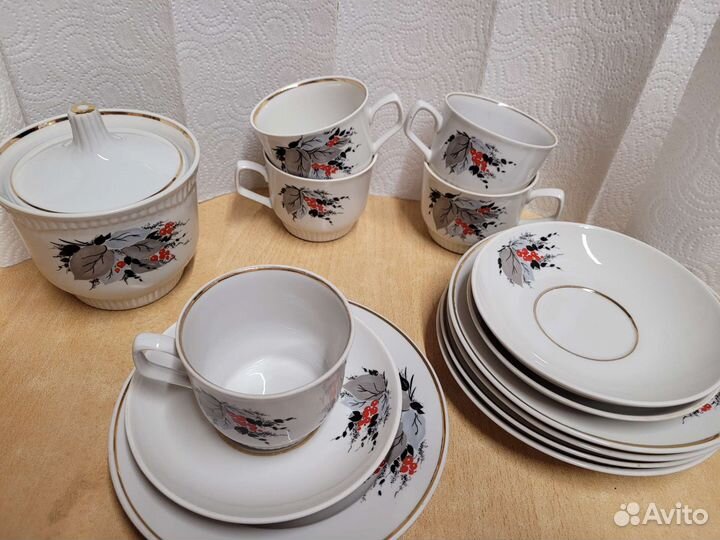 Сервиз СССР смородина