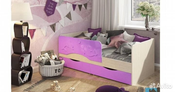 Красивая детская кровать