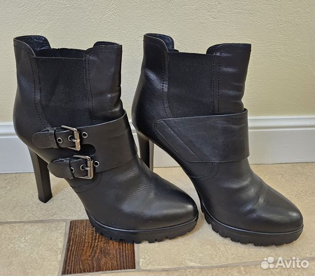 Кожаные ботильоны Эконика Ria Rosa