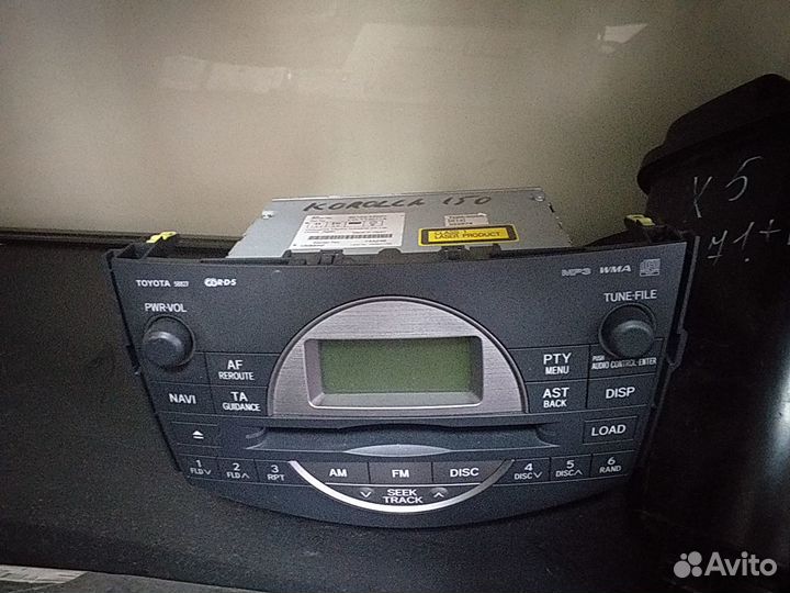 Штатная магнитола Toyota RAV 4 (2006-201