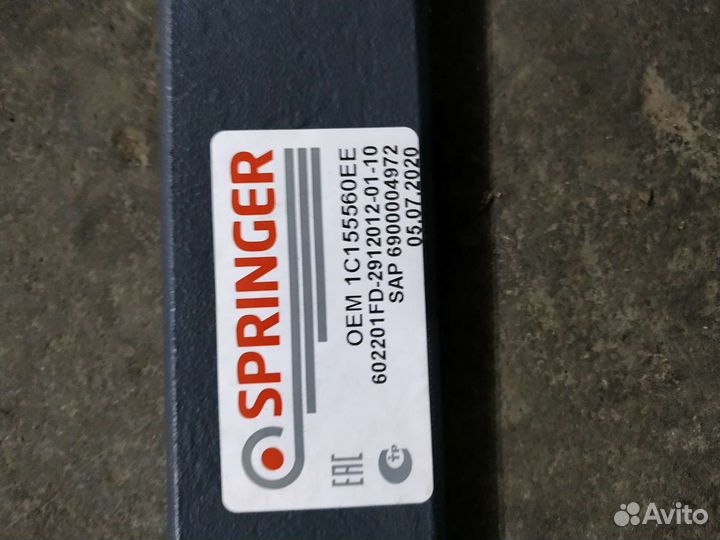 Рессоры на Форд Транзит 6см