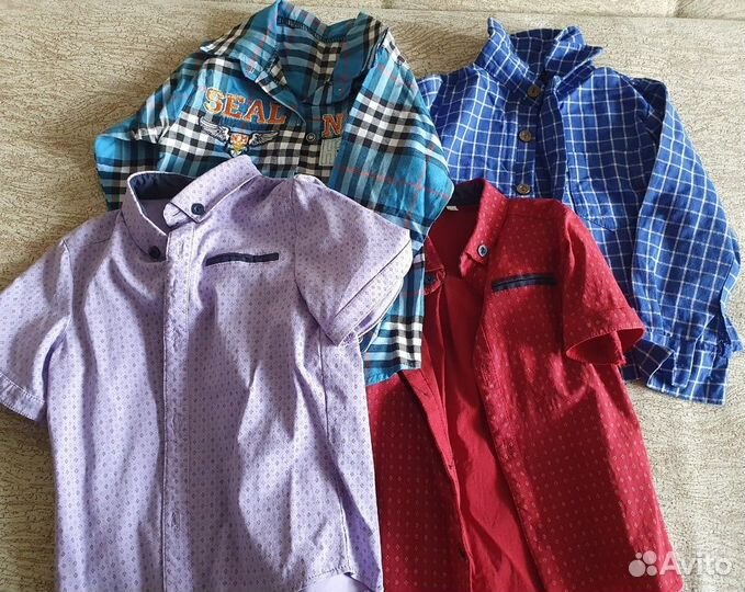 Рубашка для мальчика 92 98 104
