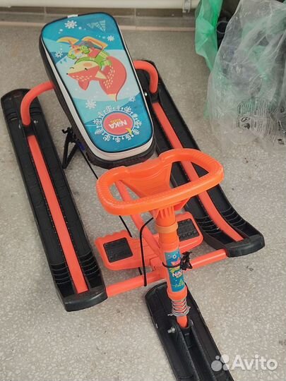 Снегокат, санки