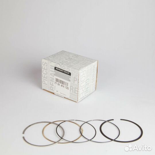 Кольцапоршневые (комплект на 1 поршень) Renault 7