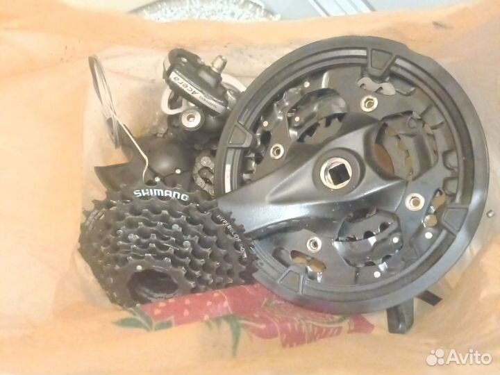 Груп сет Shimano acera и shimano m395