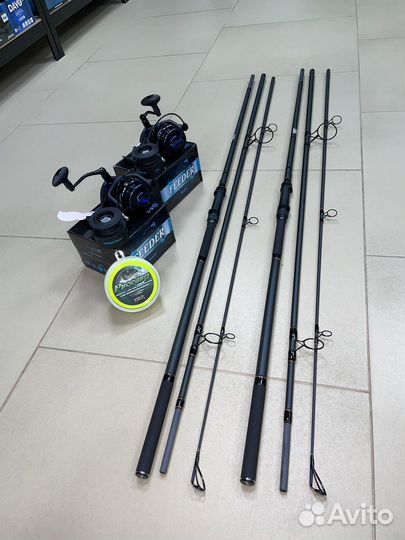 Карповый комплект 2+2. Erafishing - Dayo