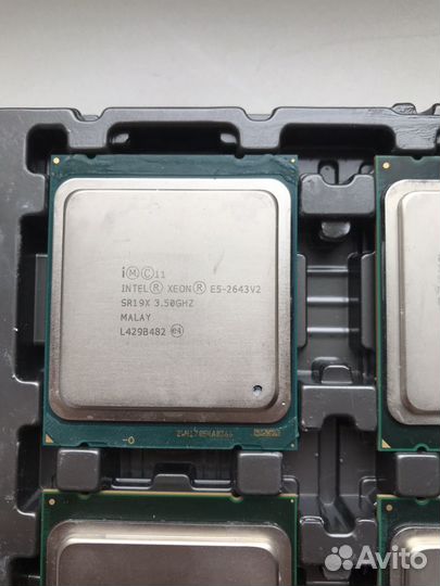 Intel Xeon E5 2643 v2 (6 ядер, 12 потоков, 2011)