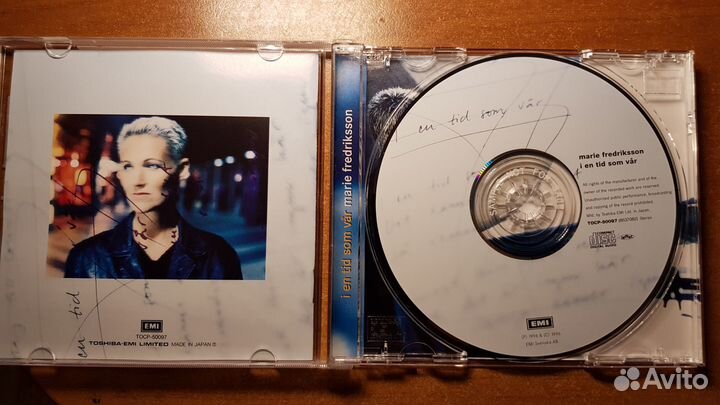 Marie Fredriksson (Roxette) - Japan CD OBI