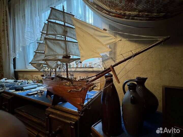 Макет корабля парусника Cutty Sark