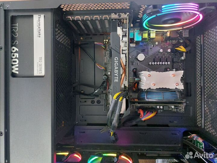 Игровой системник Ryzen5 RTX2060 16Gb SSD240+1tb