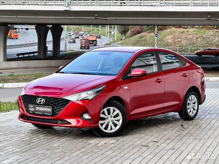 Hyundai Solaris 1.4 AT, 2021, 41 333 км