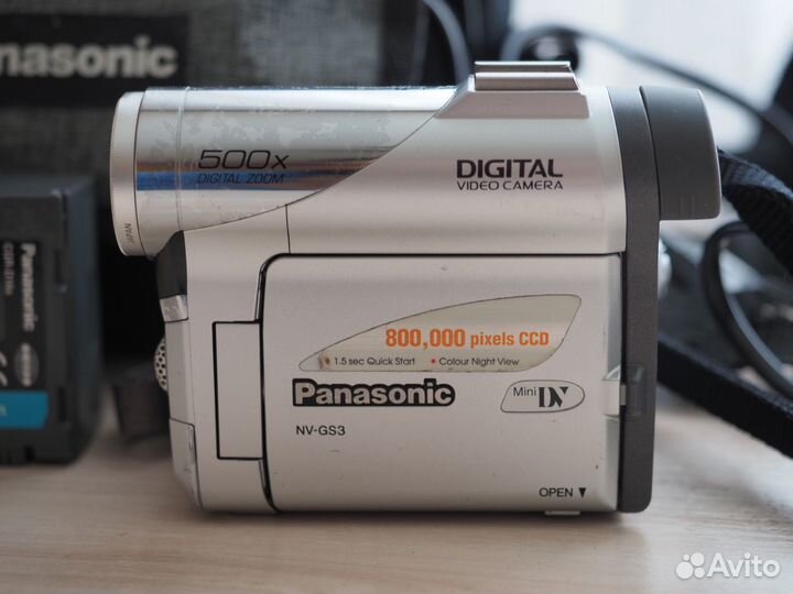 Panasonic NV-GS3, японское качество