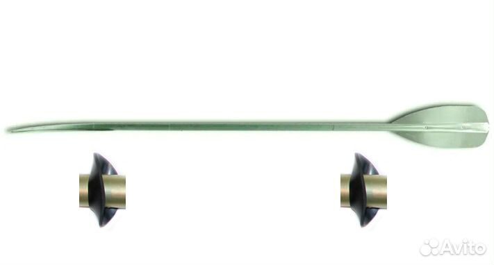 Весло байдарочное с водоотбойниками