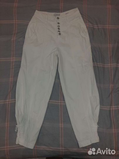 Джинсы Lime baggy белые размер 27 (44)