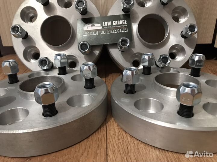 Проставки 5*114.3, 30мм, с имитацией ступицы+гайки
