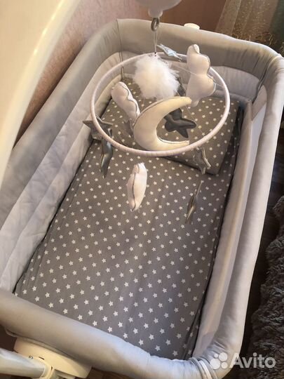 Приставная кроватка люлька cam