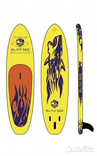 Надувной SUP-board / сап доска shark 10,6