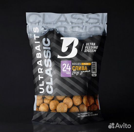 Бойлы прикормочные ultrabaits 