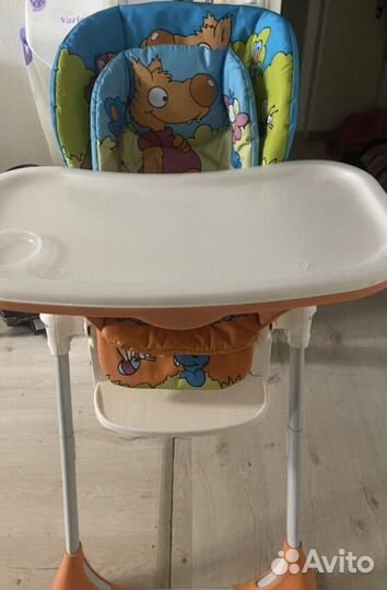 Стульчик для кормления chicco polly
