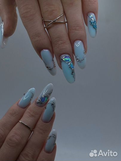 Маникюр, Покрытие, Наращивание ногтей Западный