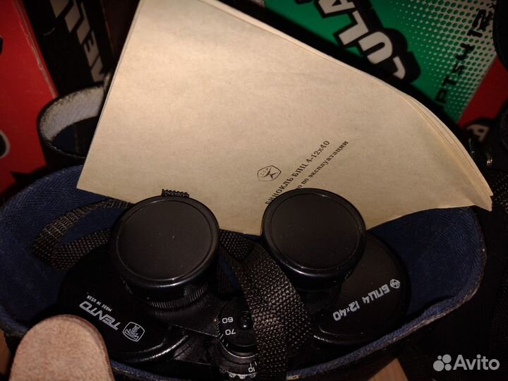 Бинокль Tento СССР новый