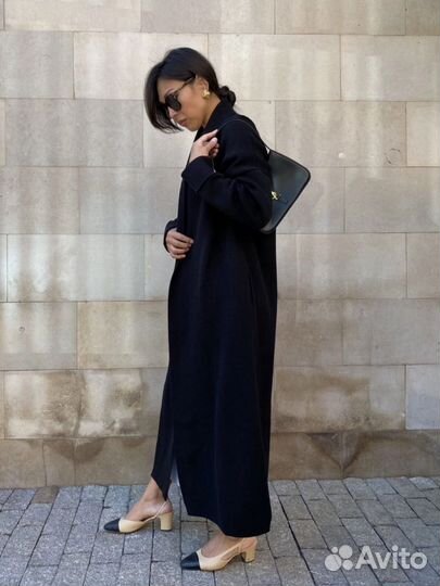 Try on dress кардиган - трикотажное пальто черный