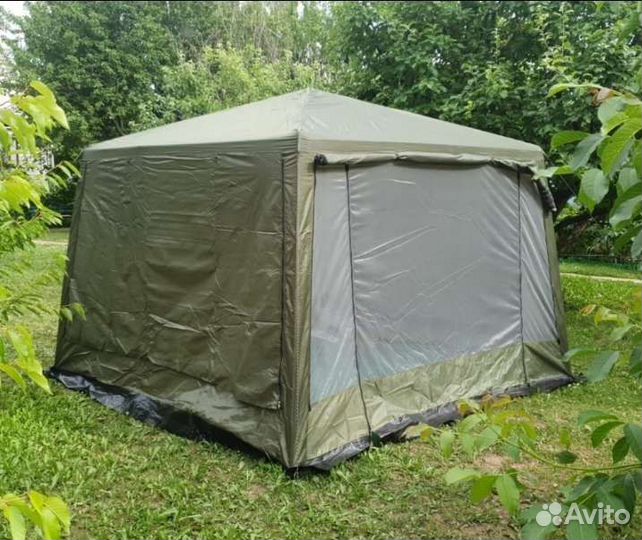 Шатер с москитной сеткой и металл каркасом
