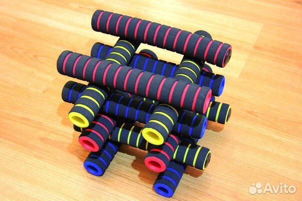 Ручки неопреновые для турников, велосипедов