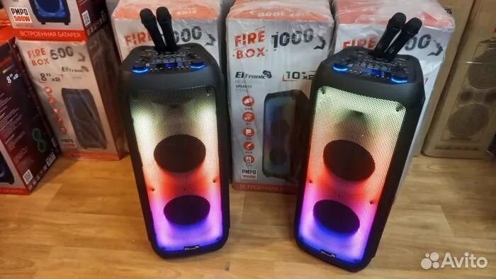 Аккустические системы, микрофоны, штативы Eltronic