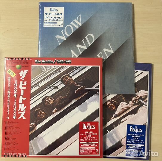 The Beatles 1962-1966 & 1967-1970 + single Japan