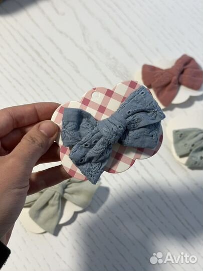 Новые заколка бантик для девочки