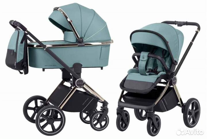 Коляска 2в1 Carrello Ultimo 6511 Forest Green Хром