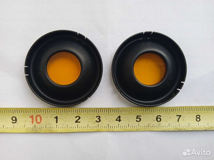 Светофильтр жёлтый для бинокля СССР