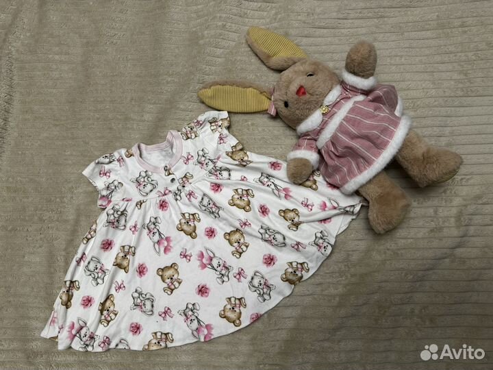 Вещи 62 68 74 на девочку