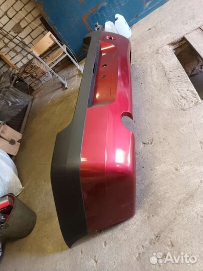 Задний бампер renault logan 1