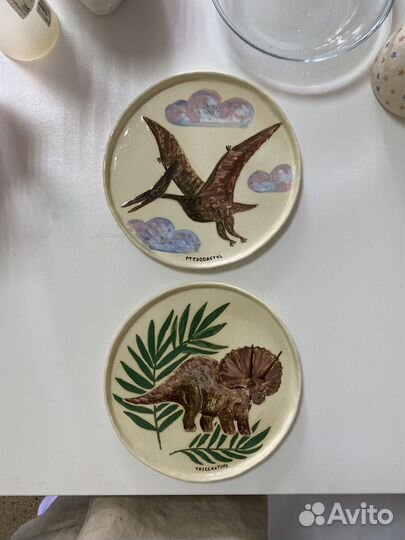 Тарелка ручной работы керамика