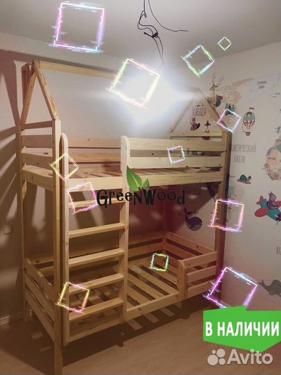 Кровать домик