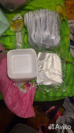 Одноразовая пластиковая посуда