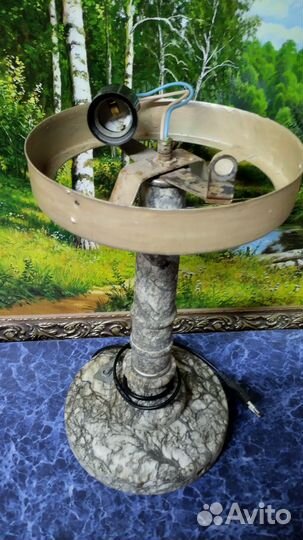 Настольная лампа СССР винтаж