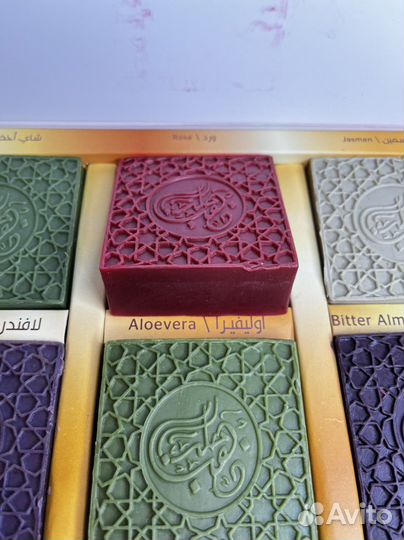 Подарочный набор Оливковое мыло—9 шт