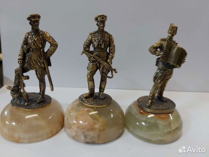 Солдатики из бронзы
