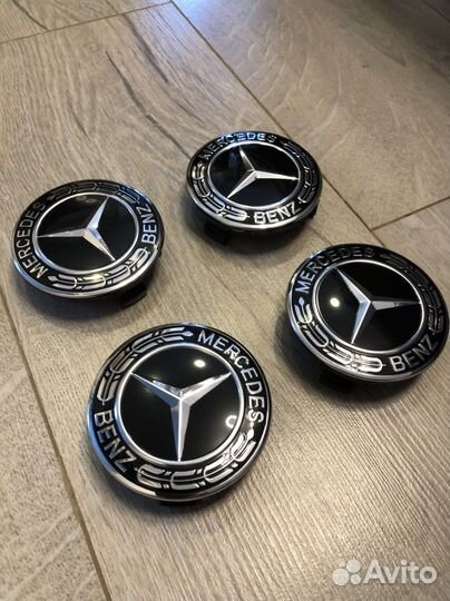 Колпачки на литые диски Mercedes