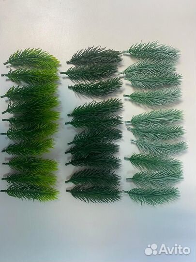 Веточки ели, лапки хвойные, еловые, для творчества