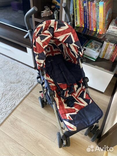 Прогулочная коляска silver cross трость